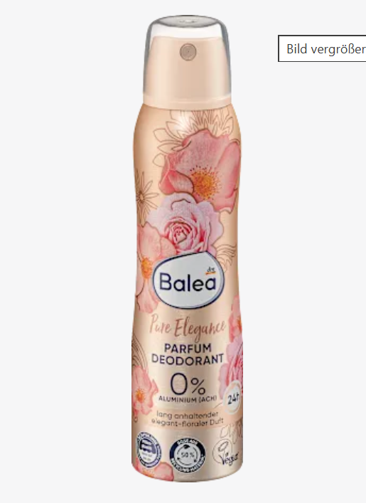 Deospray Perfume Deodorant Pure Elegance